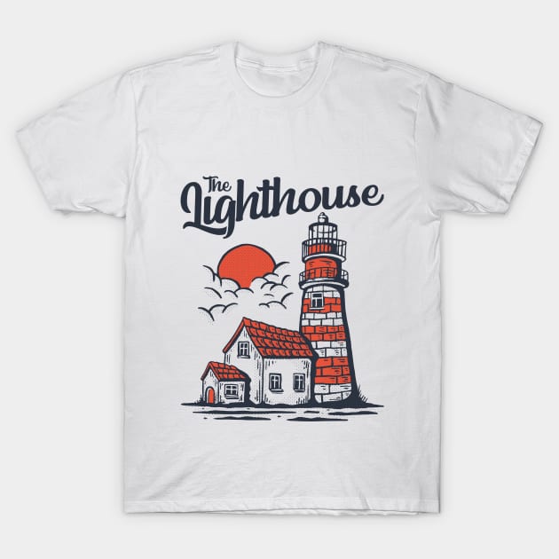 THE LIGHT HOUSE DESIGN T-Shirt by Mahmoud